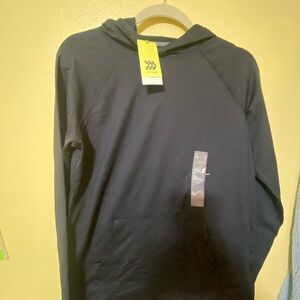 Boys black soft gym hoodie brand new